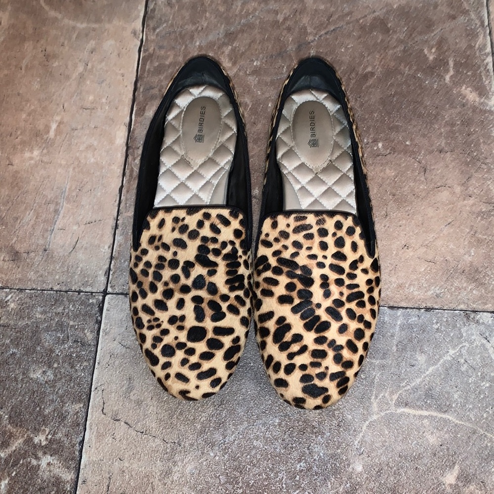 Birdies Leopard Flats size 10.5